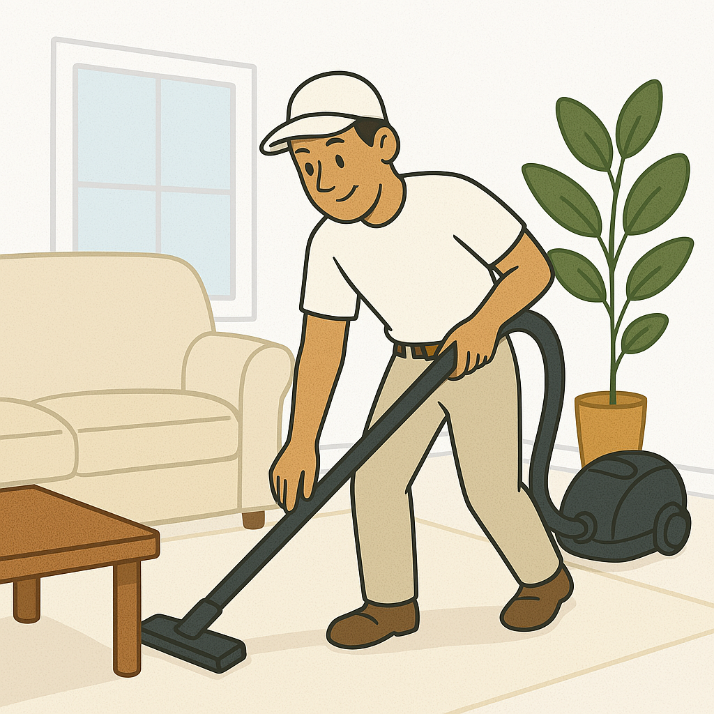 Cleaning up after painting