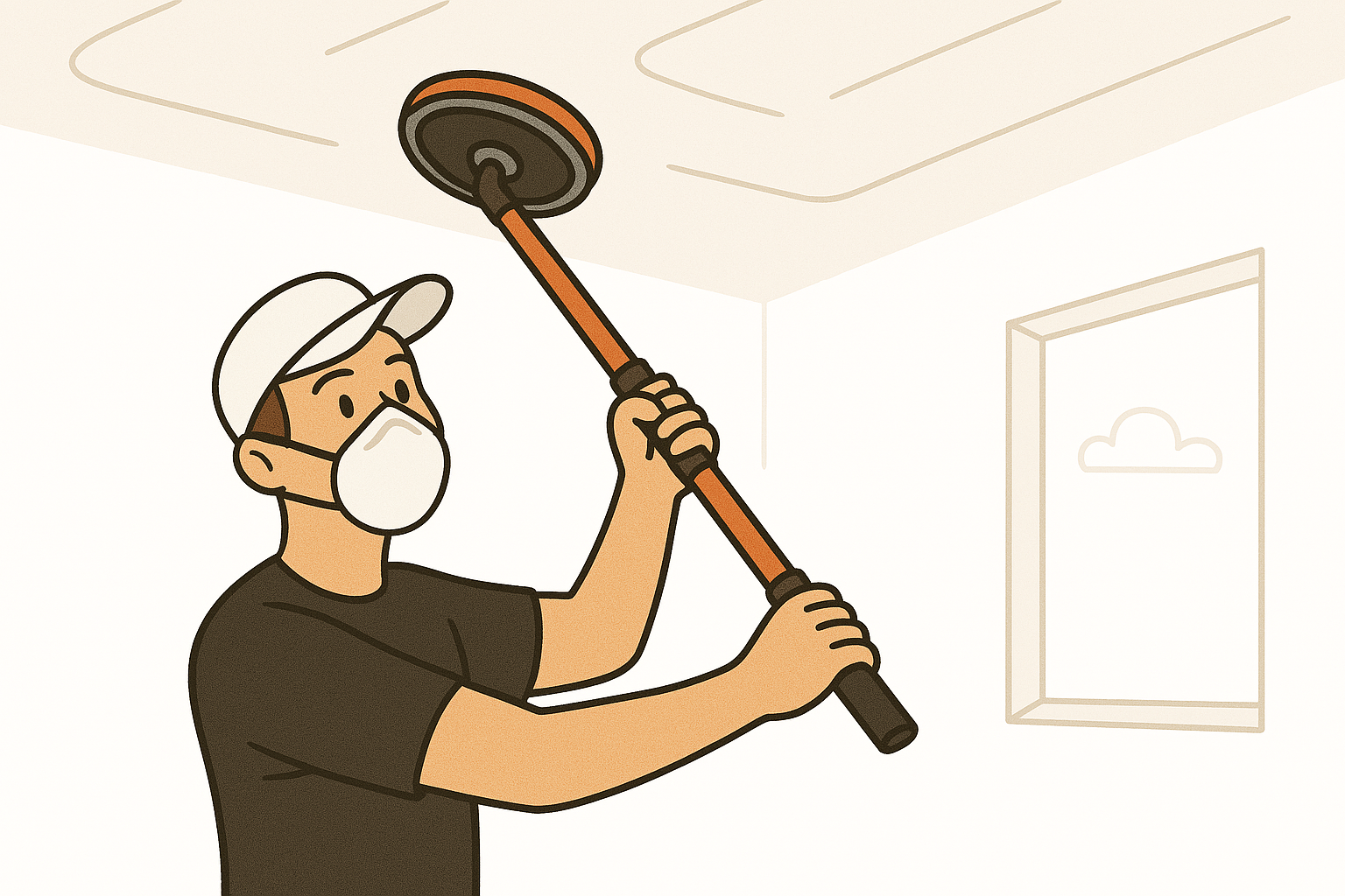 Wall preparation and sanding